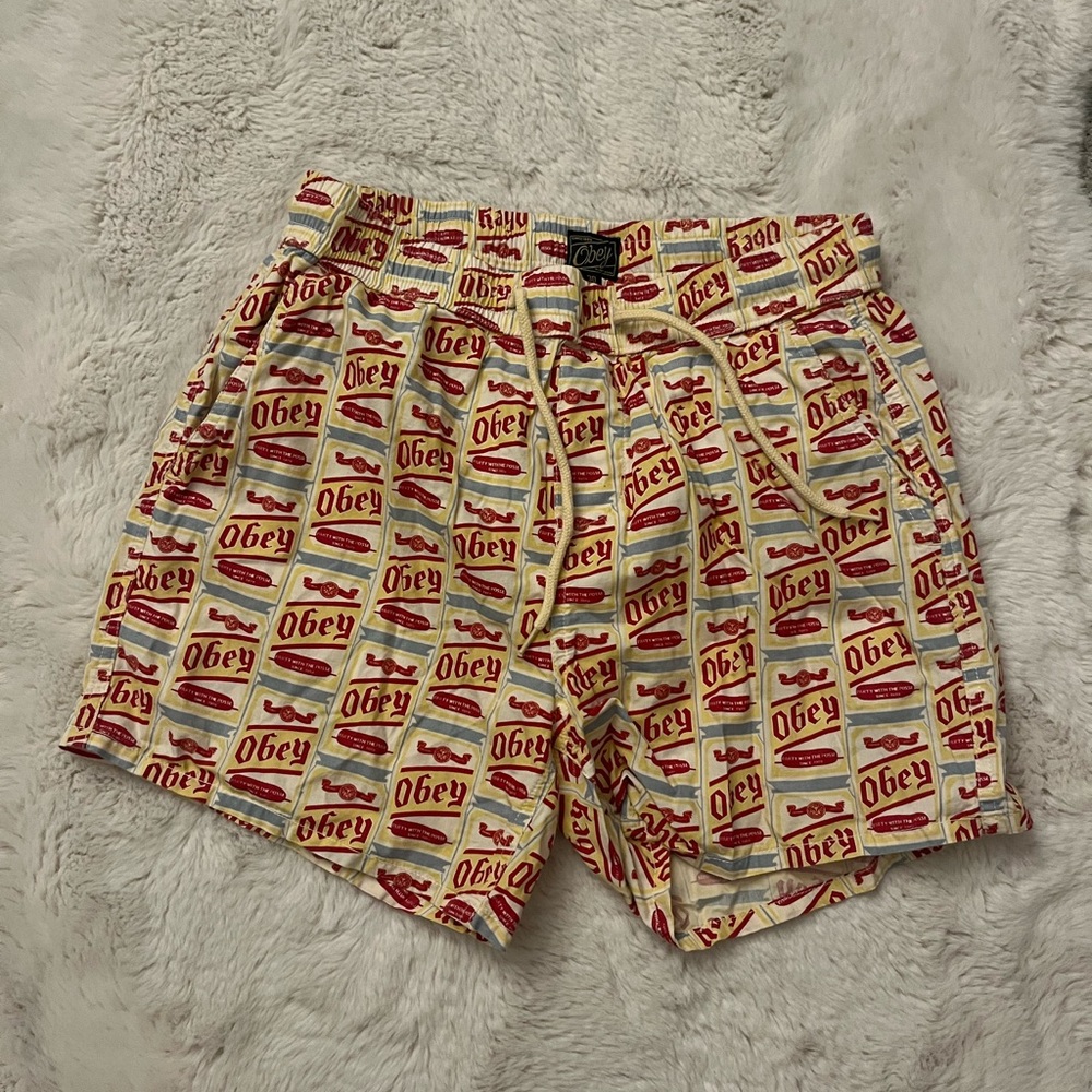 Never Worn Obey Swimtrunks Size 30 (s)